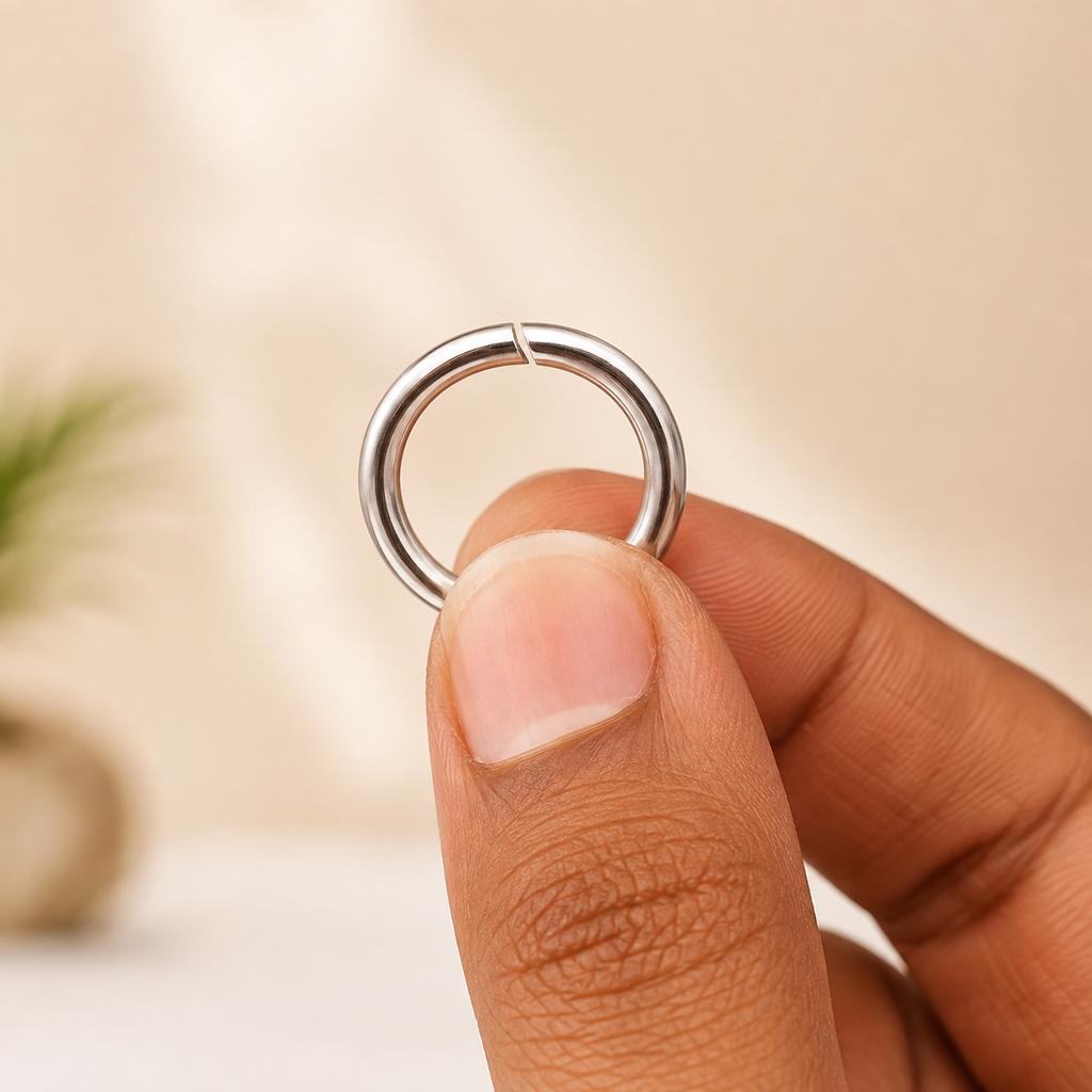 Toxic Steel Earrings for Men & Women | Stainless Steel Bali Earrings