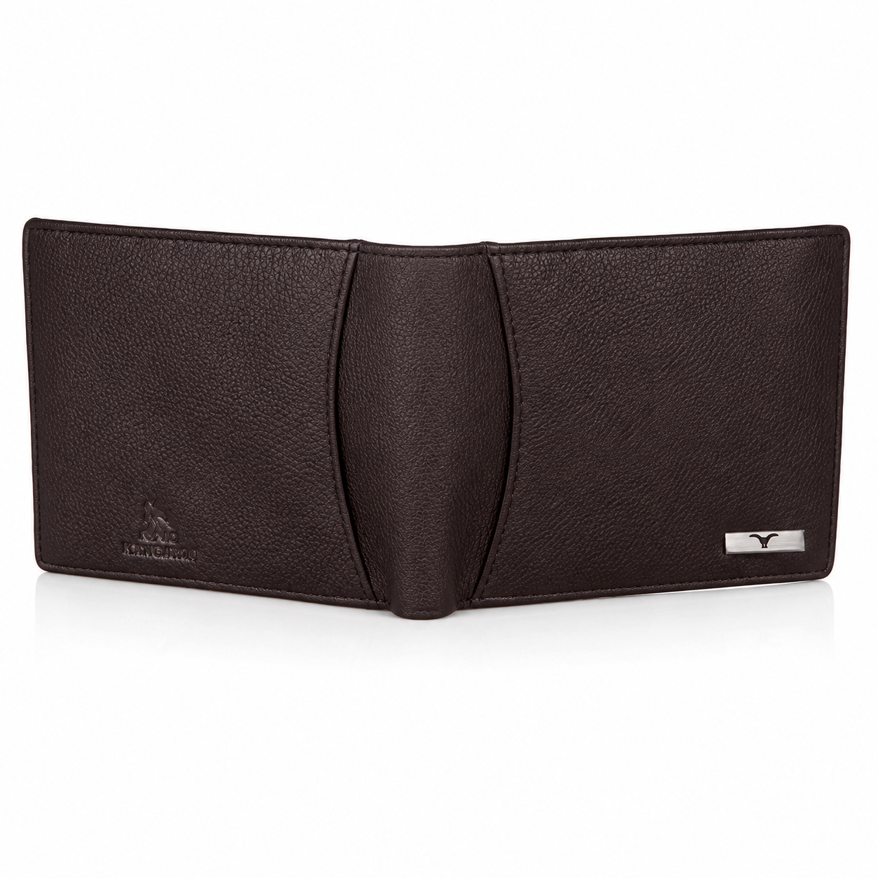 Men’s Premium Genuine Leather RFID Blocking Bifold Wallet – Brown