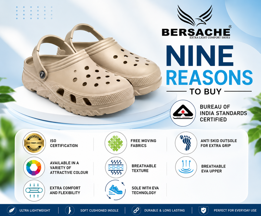 Men’s Ultra Soft Classic Casual Clogs | Lightweight & Comfortable EVA Footwear