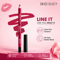 Swiss Beauty Bold Matte Lip Liner Pencil – Perfect Maroon | Long-Lasting & Smooth Finish