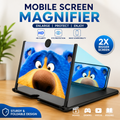 3D HD Mobile Phone Screen Magnifier with Adjustable Stand | Foldable Screen Expander