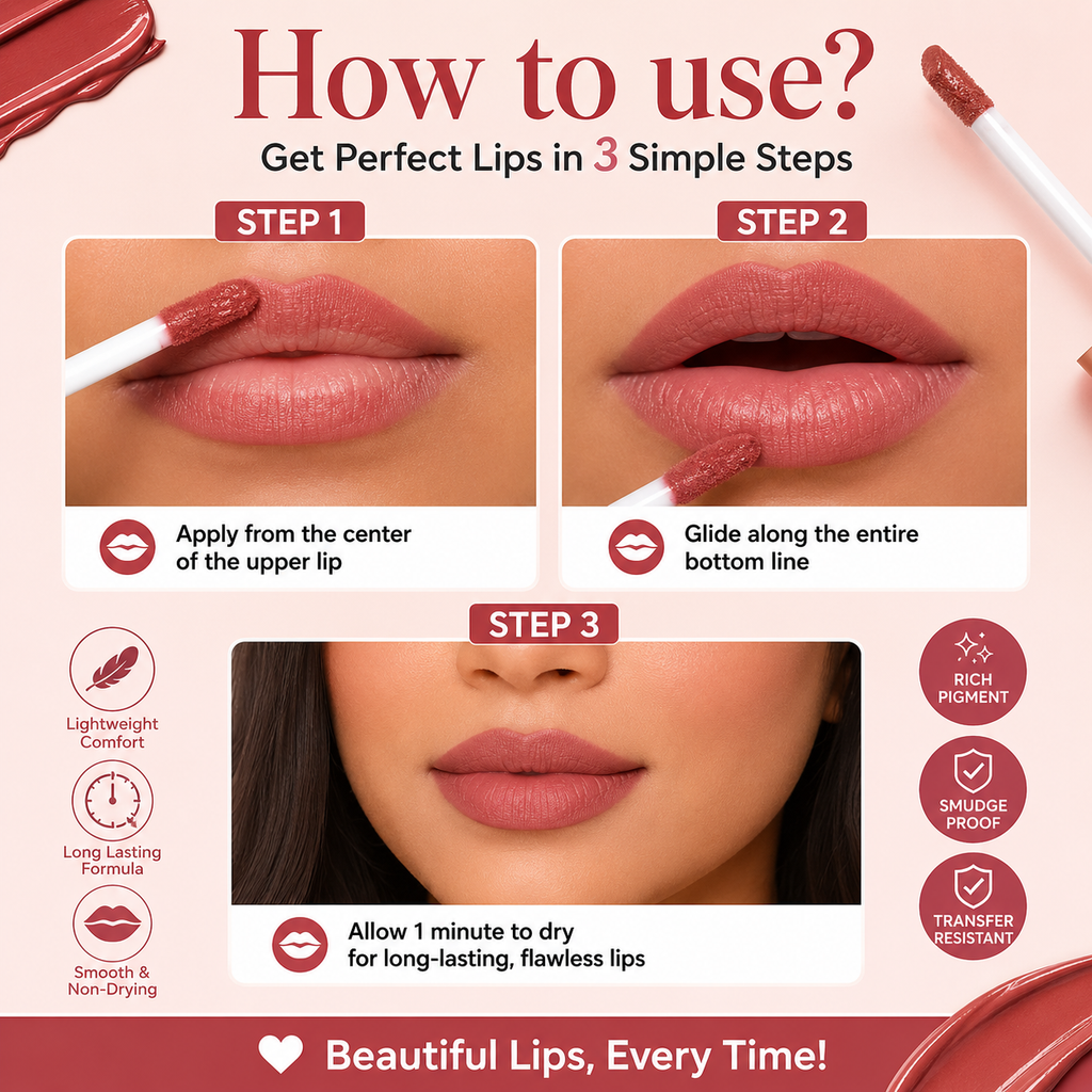 12-Piece Liquid Matte Lipstick Set | Long-Lasting & Transfer-Resistant
