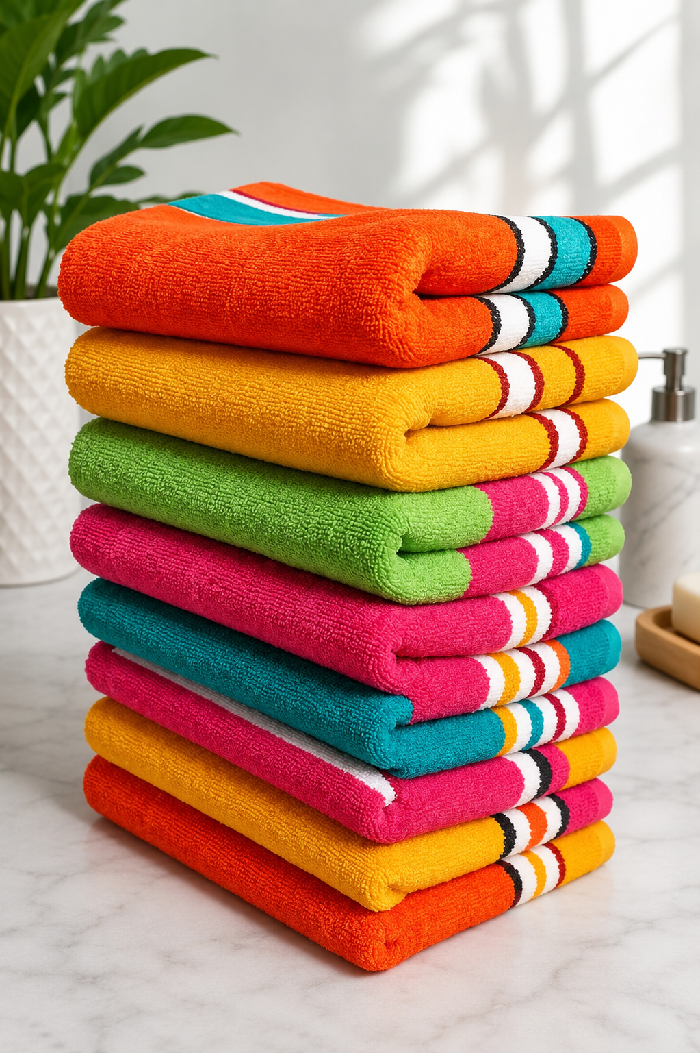 Premium Cotton Towels for a Cleaner Kitchen