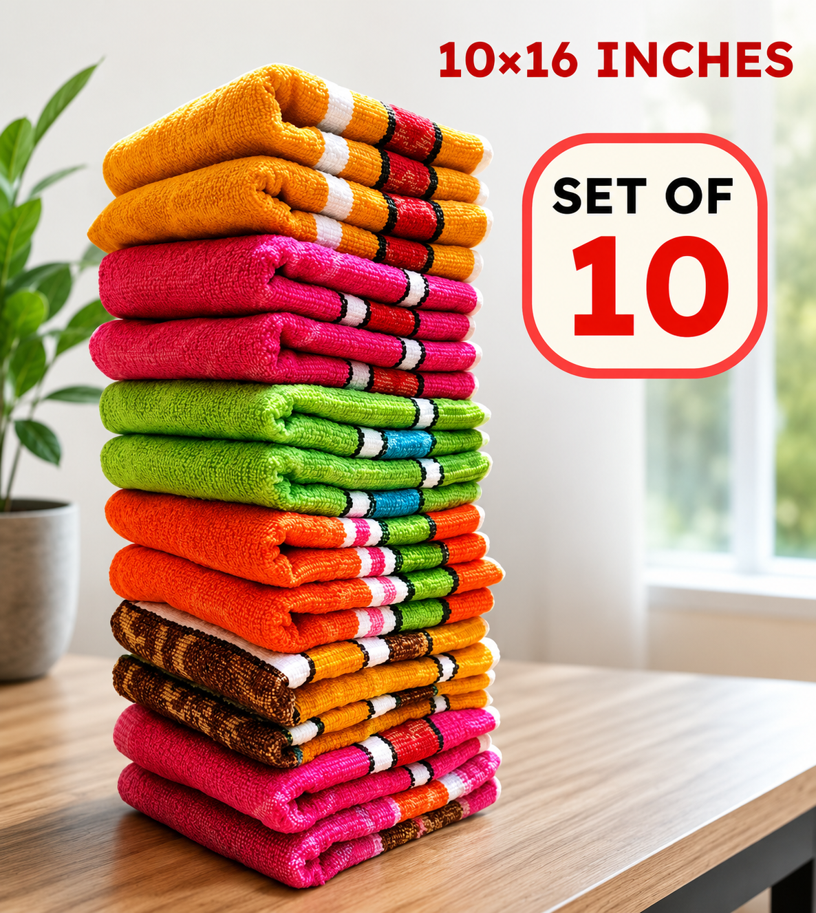 Premium Cotton Towels for a Cleaner Kitchen