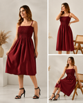 Stylish Women Dress (Maroon)