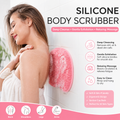 Silicone Body & Foot Scrubber Pad | Multi-Use Exfoliating Bath Brush for Deep Cleansing & Massage