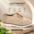Men's Breathable Mesh Casual Sneakers | Lightweight Comfort Walking Shoes – Tan