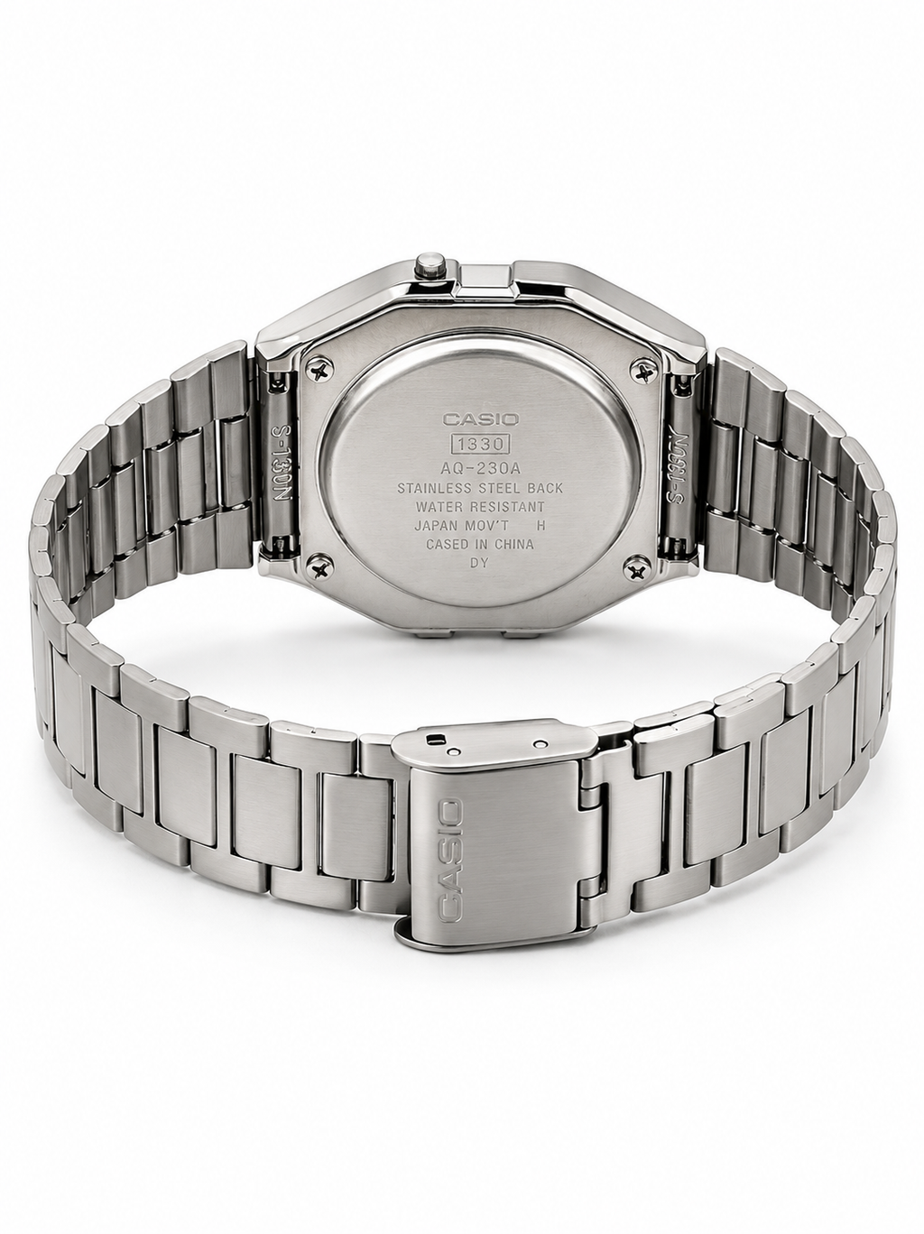 Casio Vintage Digital Watch for Men & Women | Stainless Steel Strap | Alarm, Stopwatch & LED Light