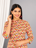 Graceful Printed Kurta Pant Set for Women | Stylish Ethnic Co-Ord Outfit