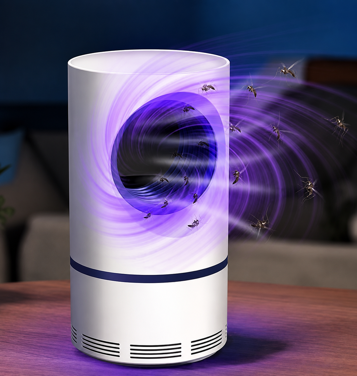 Mosquito Killer Lamp USB Electric Bug Zapper Indoor Mosquito Trap Night Light