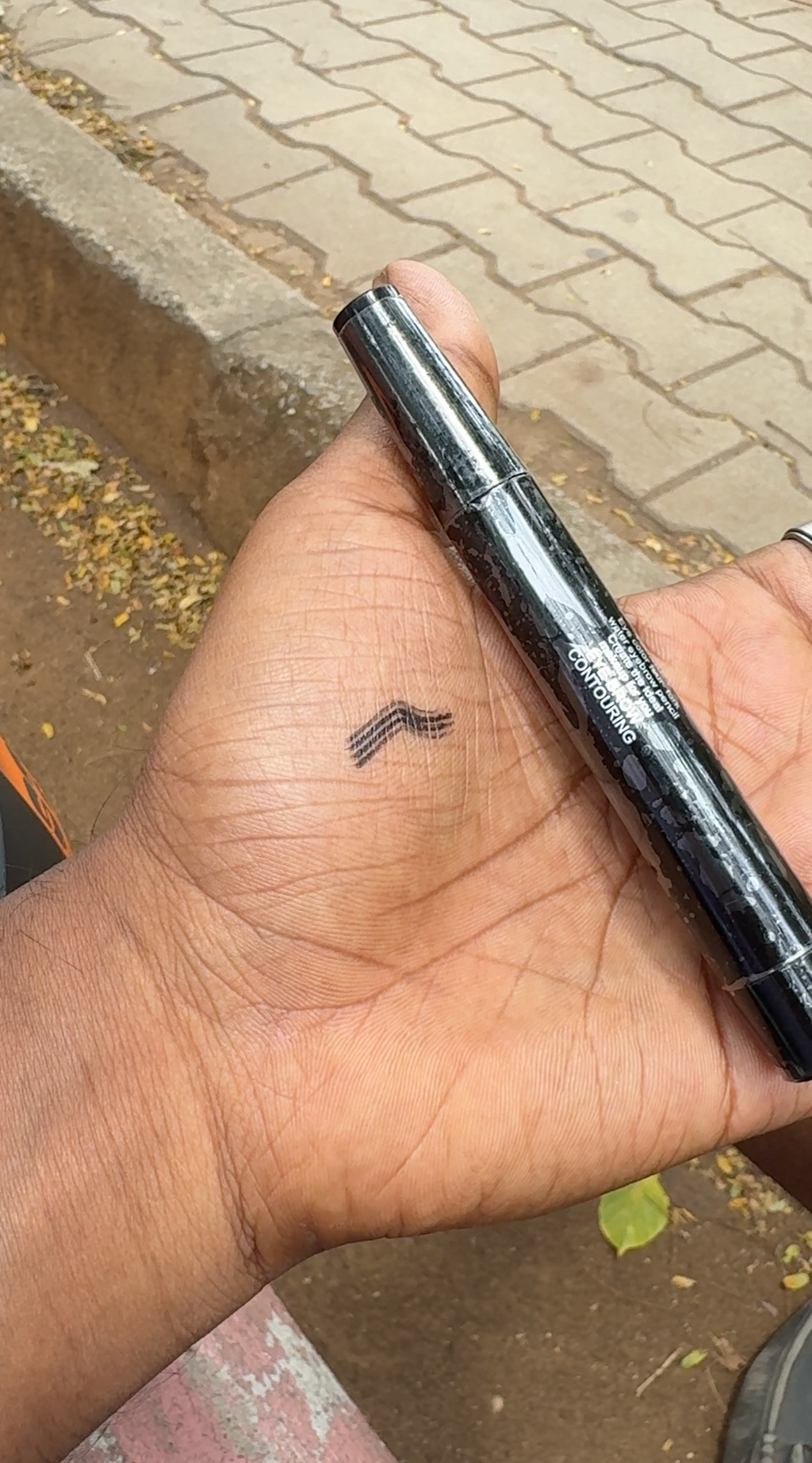 Waterproof Eyebrow Pen – Long Lasting Liquid Brow Pencil | Natural Hair-Like Strokes (Black)