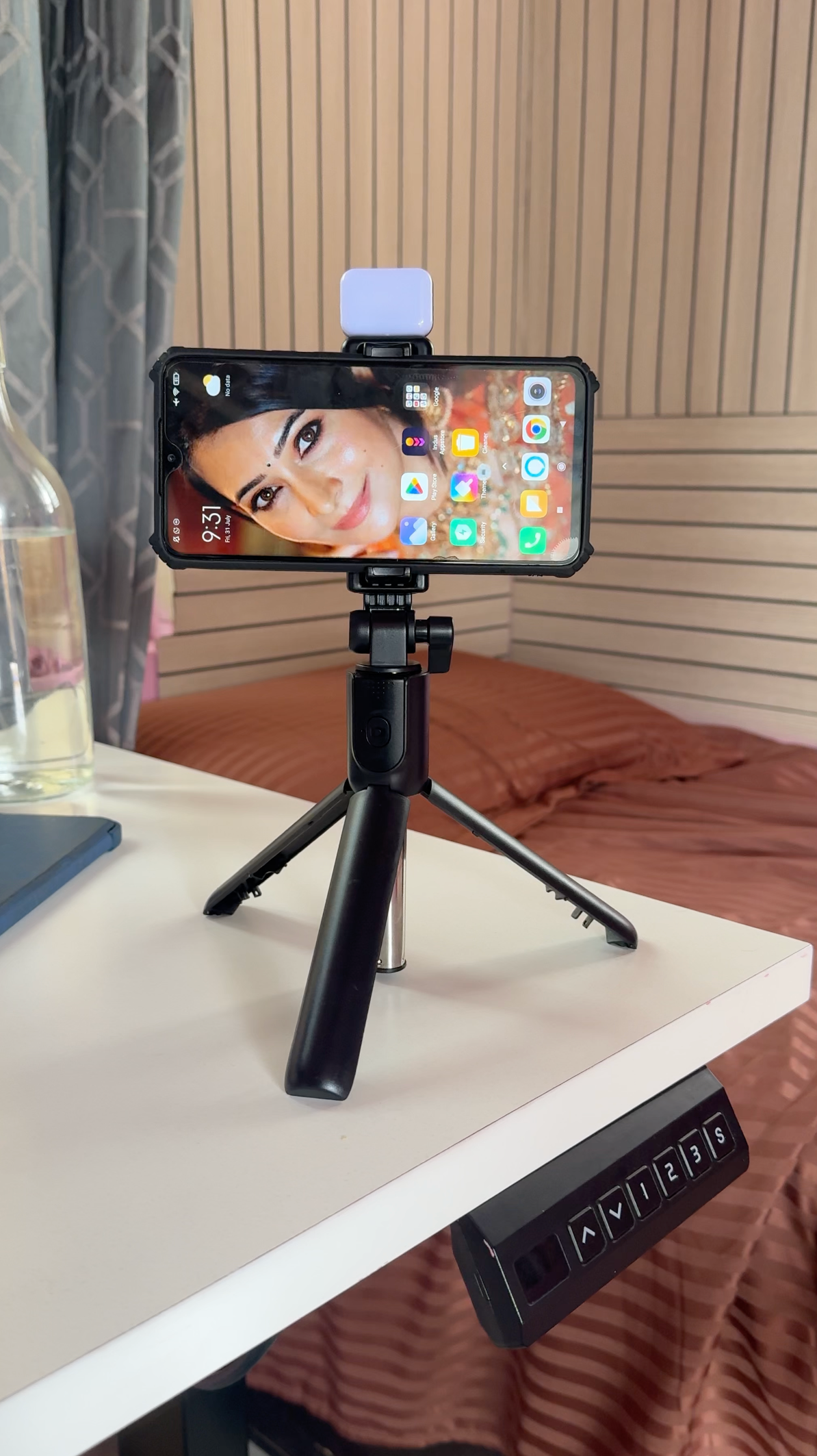 3-in-1 Bluetooth Selfie Stick Tripod | 68cm Extendable Phone Stand