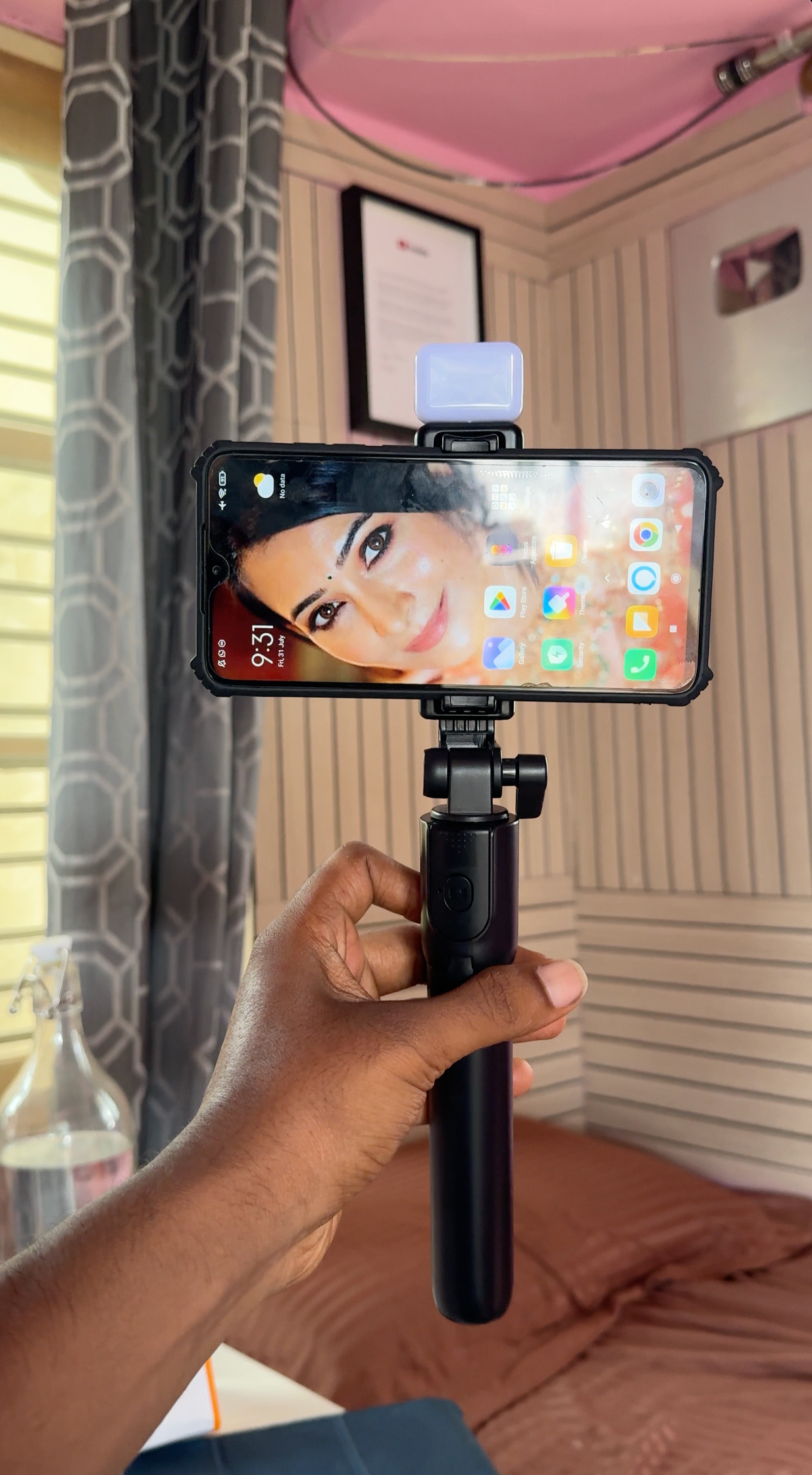 3-in-1 Bluetooth Selfie Stick Tripod | 68cm Extendable Phone Stand