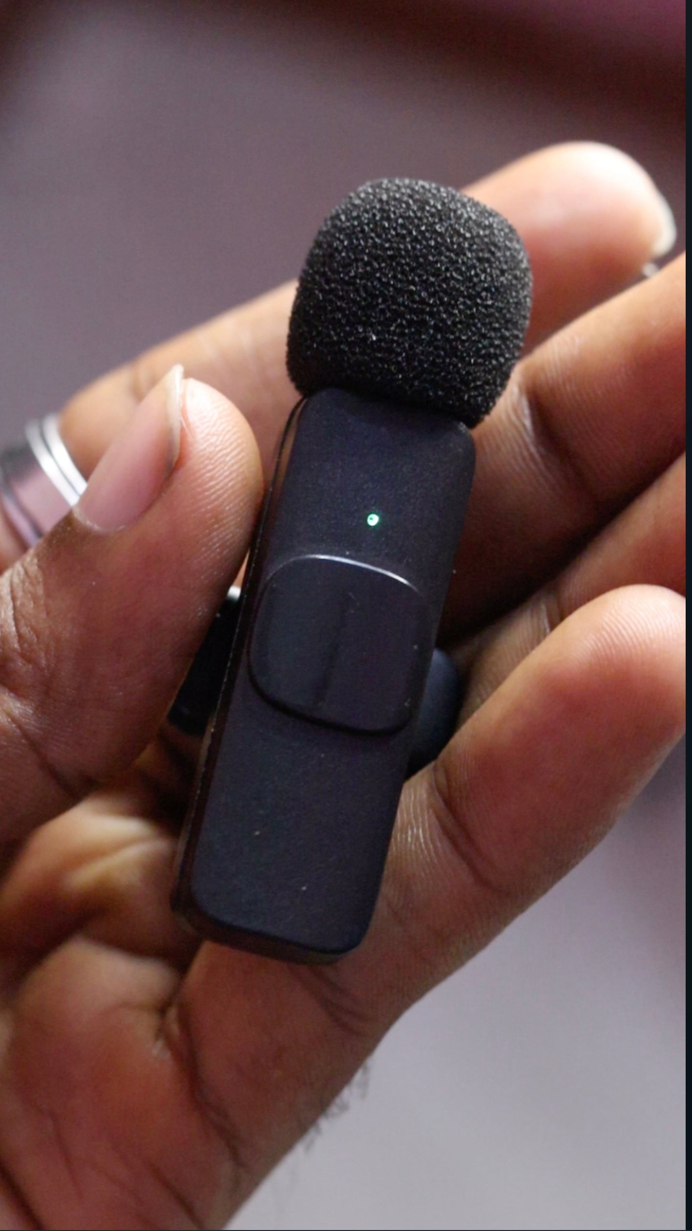 Wireless Microphone for iPhone & Android