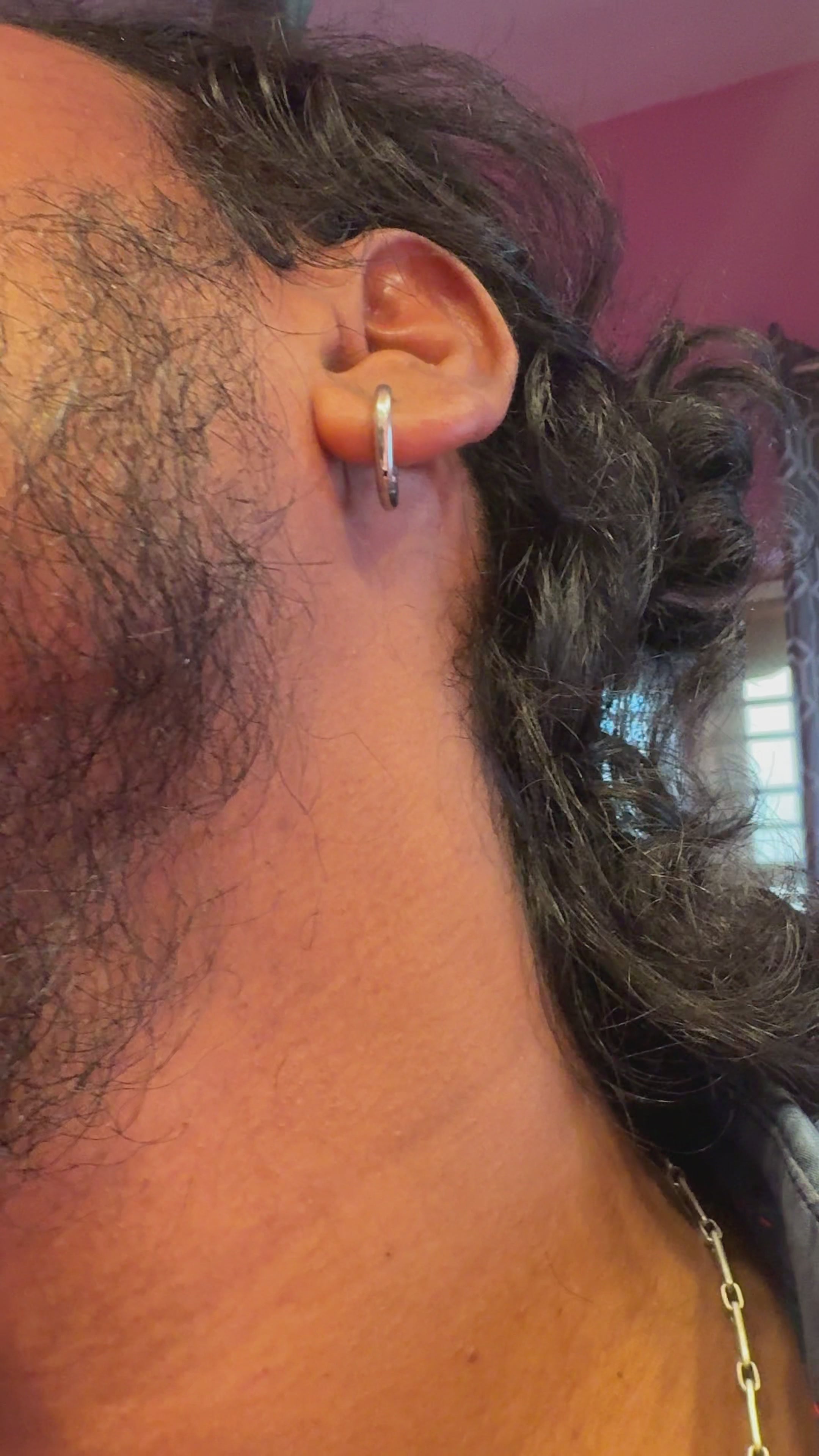Toxic Steel Earrings for Men & Women | Stainless Steel Bali Earrings